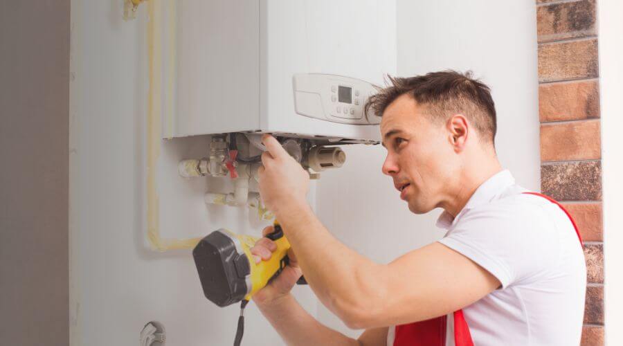 Local tankless water heater installation in Empire, OH